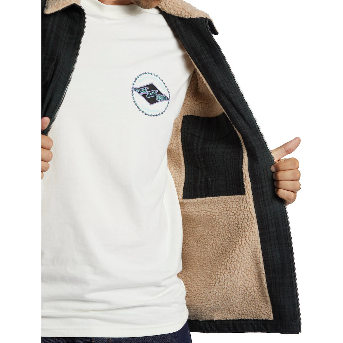 Barlow Sherpa Jacket DARK GREEN