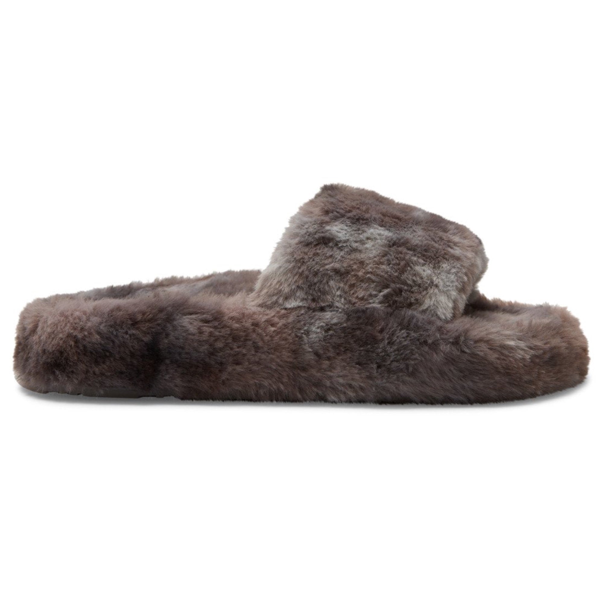 Slippy Faux Fur Slide Sandals – BOARDSHOP - Main Image