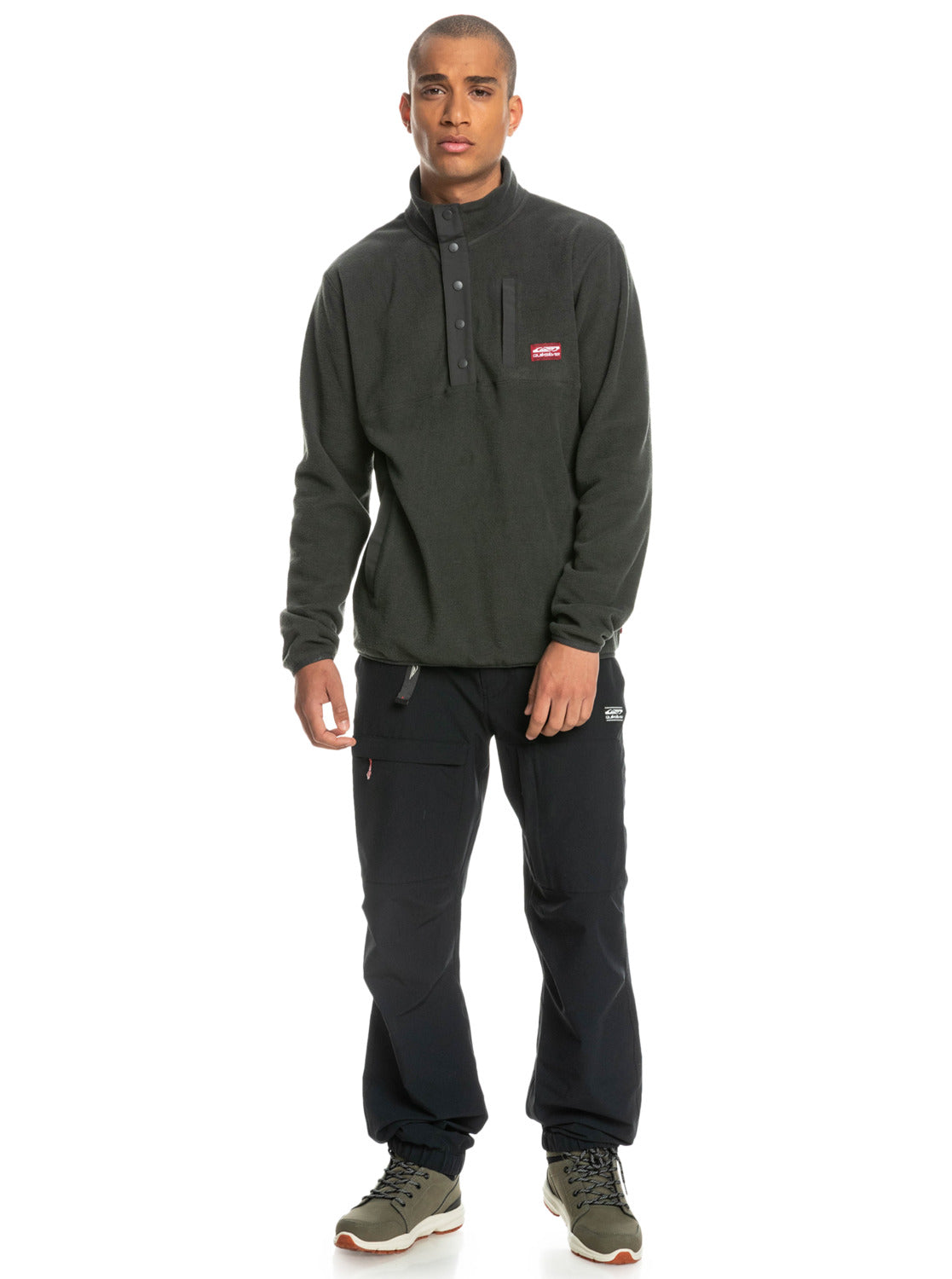 No Destination 2 Half Snap Fleece Black