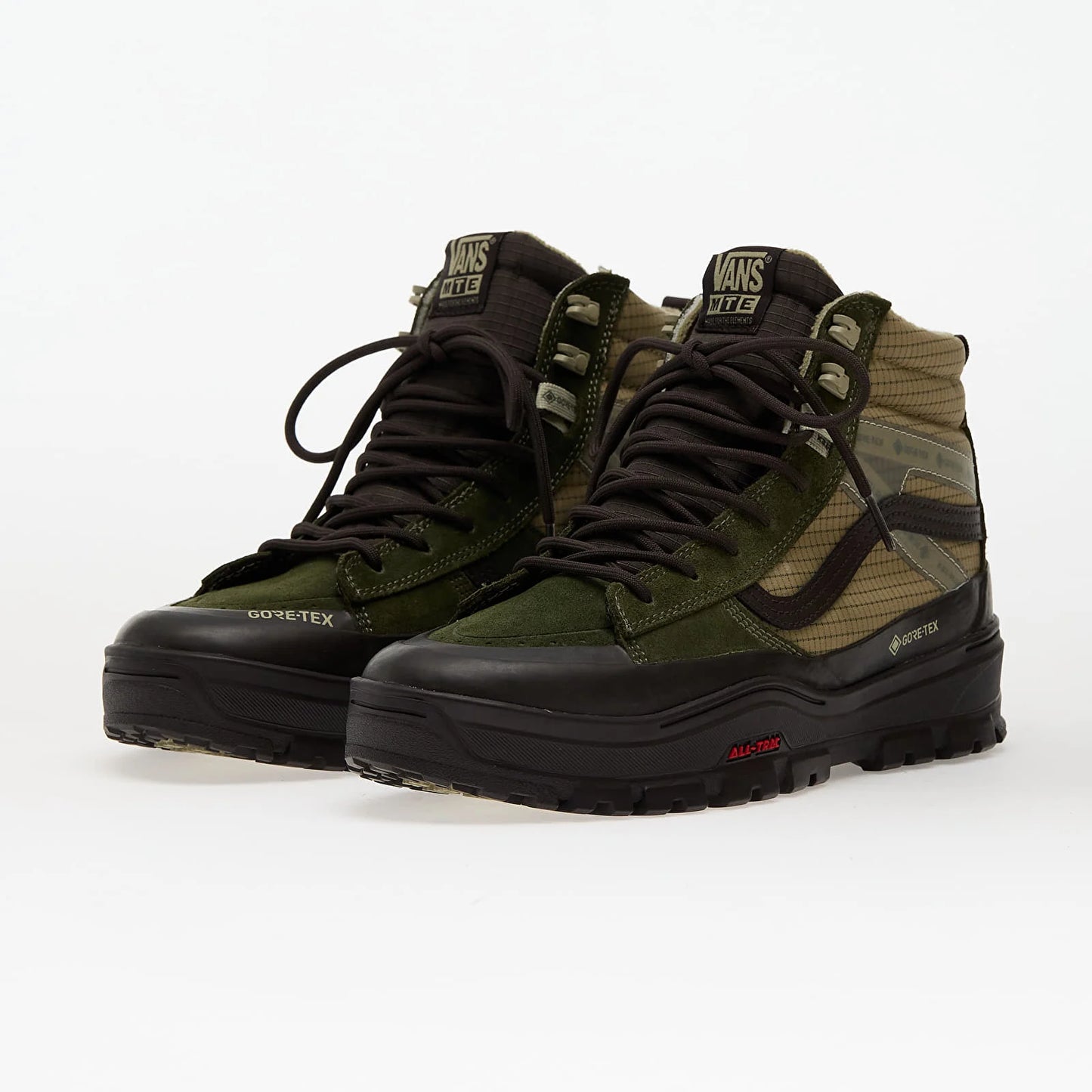 MTE Sk8-Hi Gore-Tex – Dark Green / Dark Brown