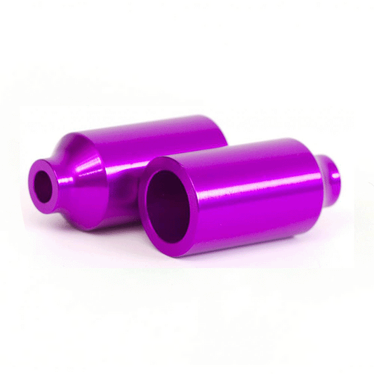 Blazer Pro Scooter Pegs (UK) Canista Alloy(pair) with bolts Purple 51 MM