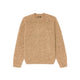 CREW NECK JUMPER HAZELNUT