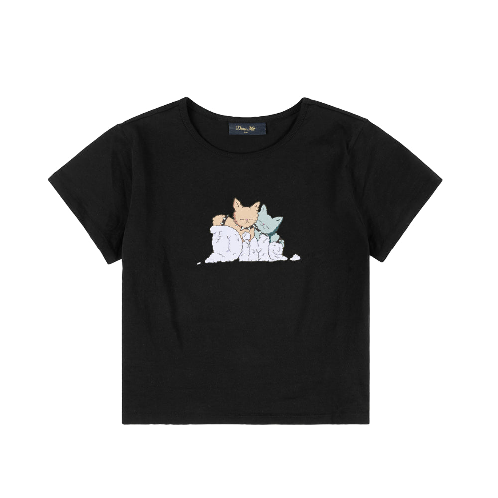 Fluff T-Shirt Black