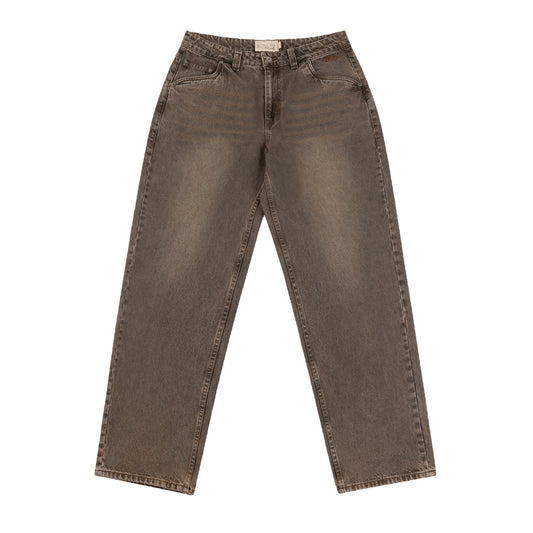 Relaxed Denim Sandblasted Brown