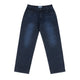 Relaxed Denim Pants Sandblasted True Blue