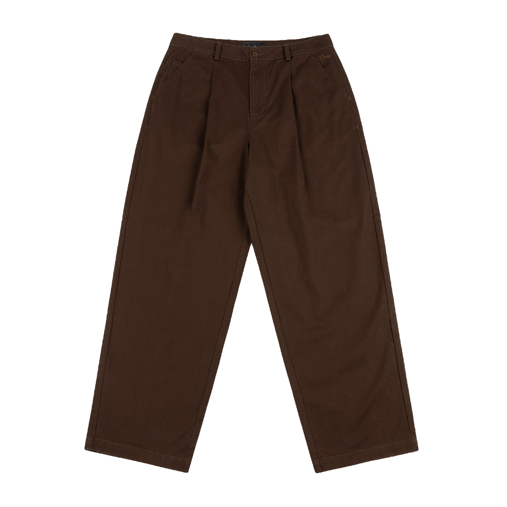 Baggy Chino Pant Dark Brown