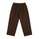 Baggy Chino Pant Dark Brown