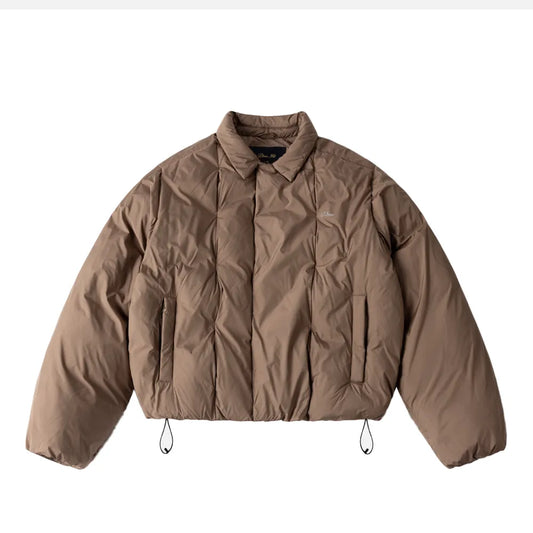 Pleated Puffer Bronze