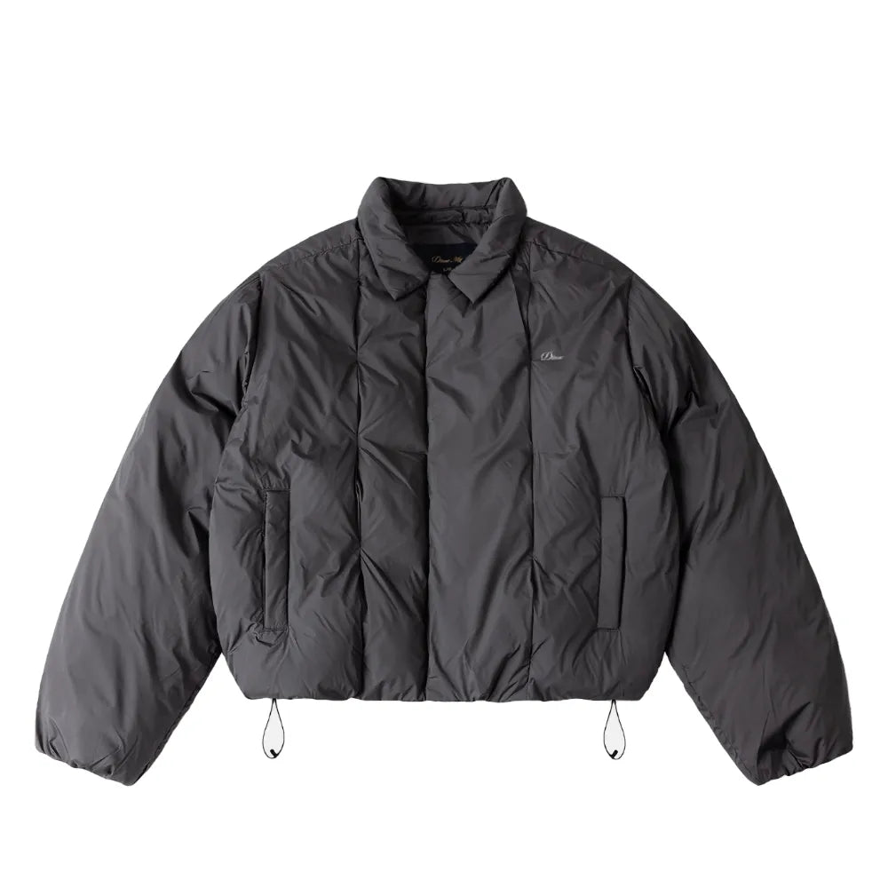 Pleated Puffer Charcoal