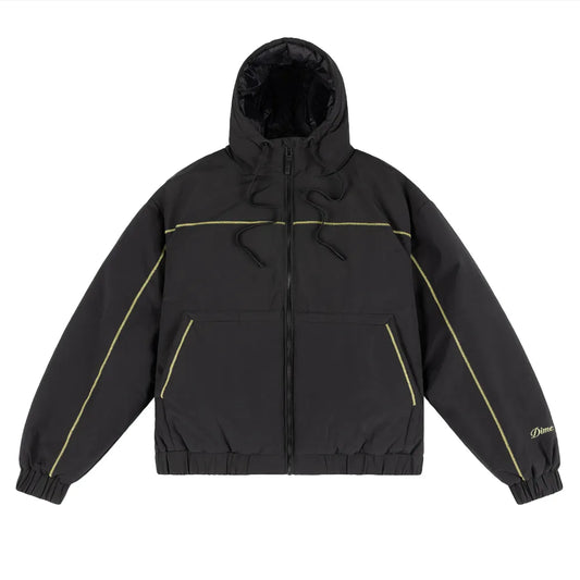Quilted Ripstop Puffer Black
