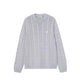 Carter Sweater Blue Fog, Garment dyed