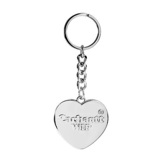 Heart Keychain SIlver