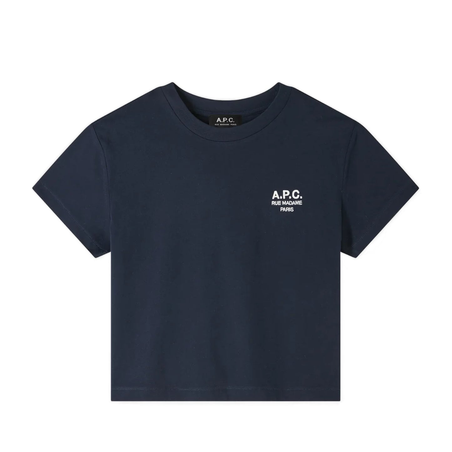 BOXY RUE MADAME T-SHIRT DARK NAVY/ECRU