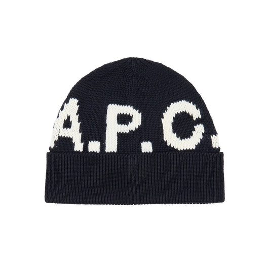 LOGO BEANIE DARK NAVY