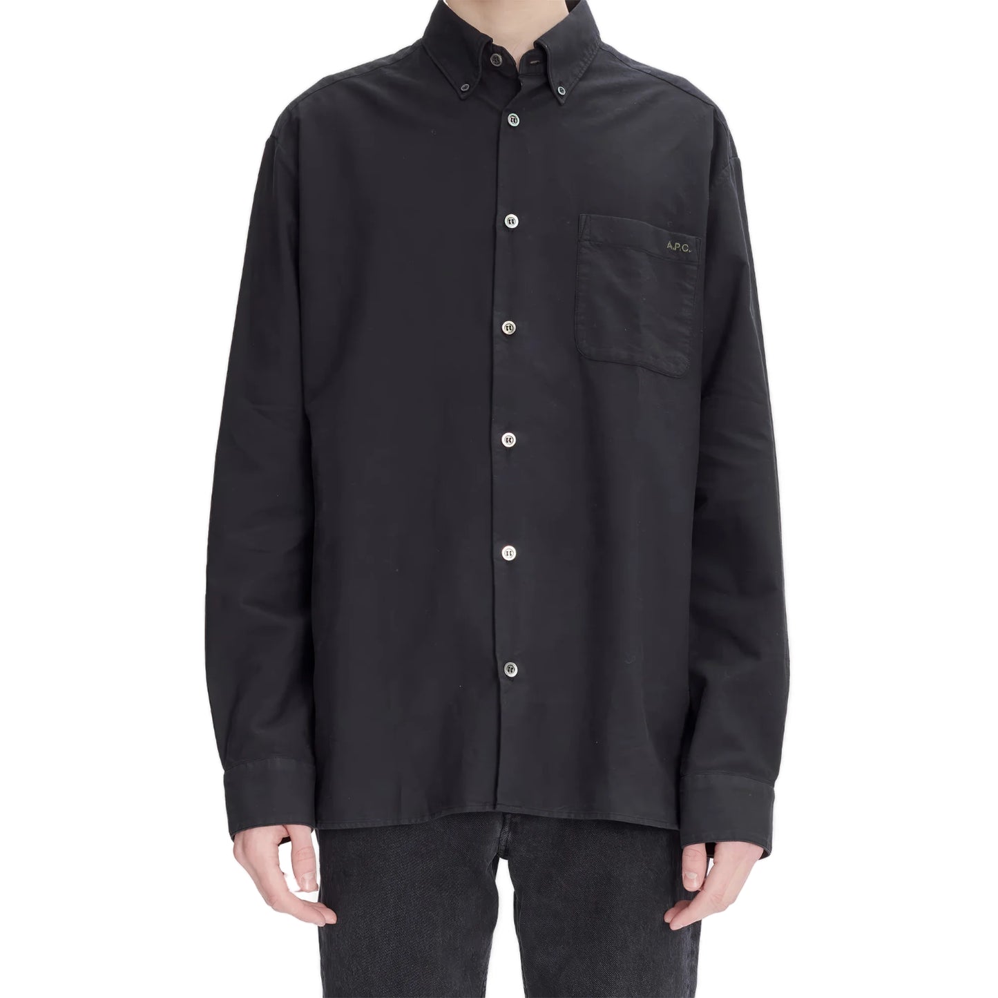 MATEO LOGO SHIRT NOIR