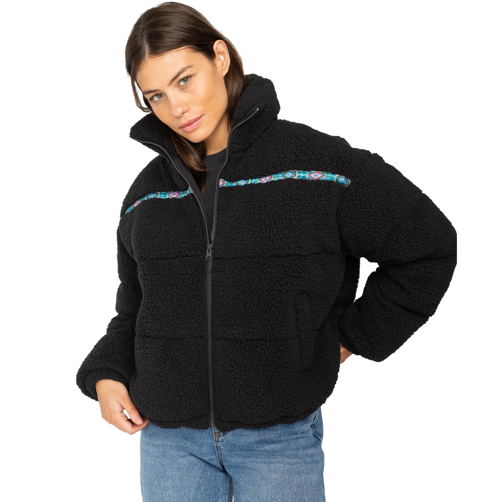 Sherpa Puffer Black Sands