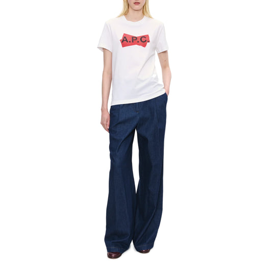 SCOTCH ROUGE T-SHIRT BLANC
