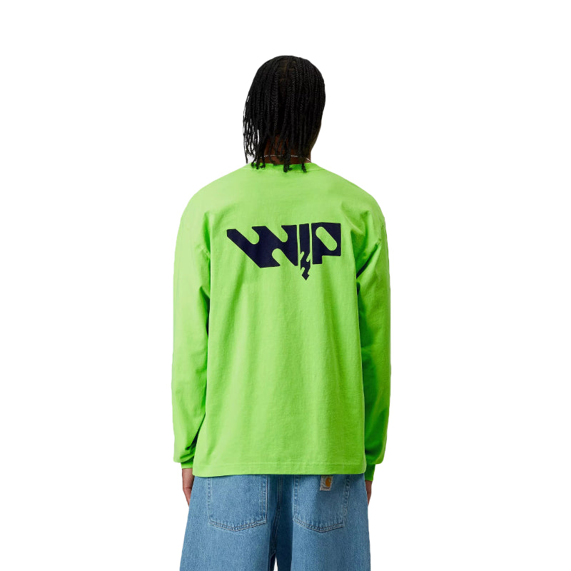 L/S Industry T-Shirt Lumo Green / Black