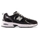 530 Black With Magnet and Silver Metallic