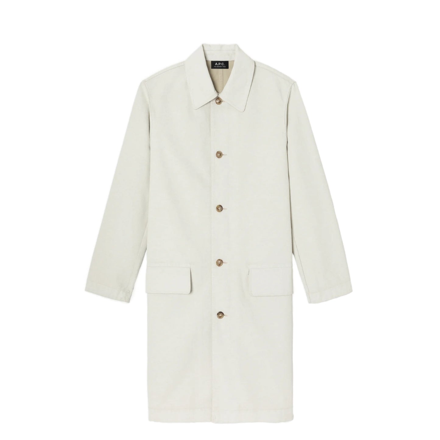 UNISEX OVERCOAT IN COATED CANVAS CRAIE