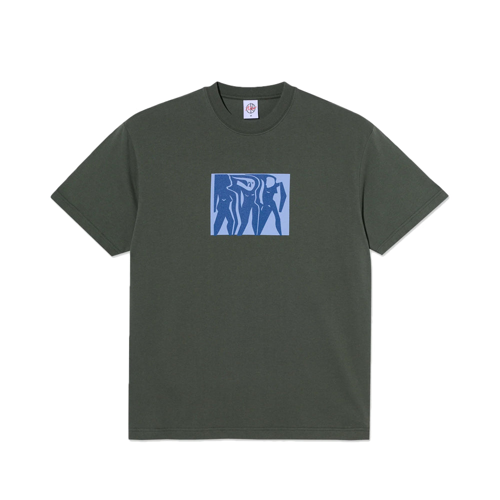 Tee Cut Outs Dark Olive