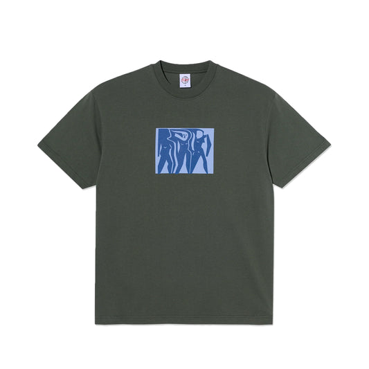 Tee Cut Outs Dark Olive