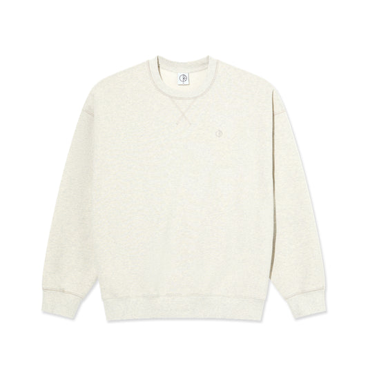 Frankie Crewneck Ivory Grey Melange