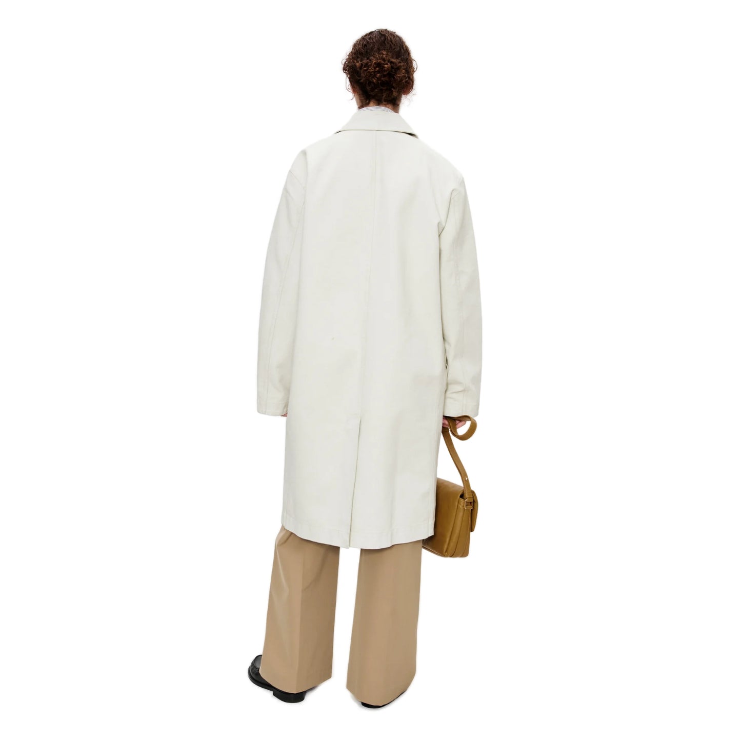UNISEX OVERCOAT IN COATED CANVAS CRAIE