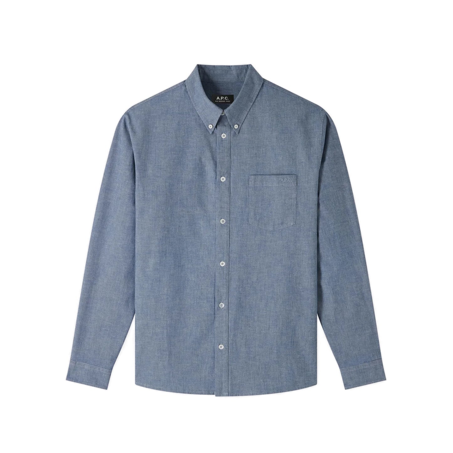 EDOUARD BRODÉ SHIRT INDIGO