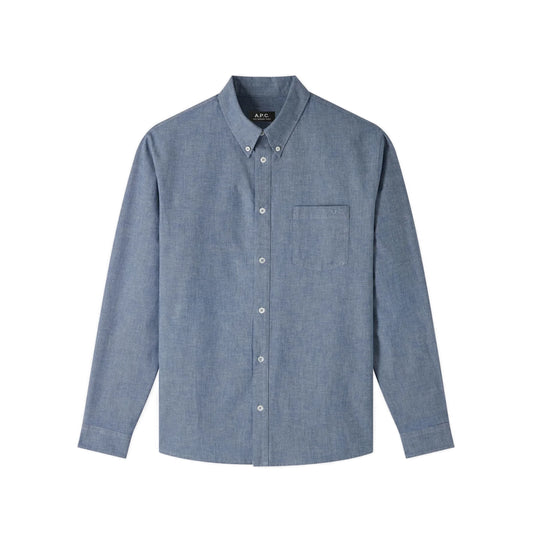 EDOUARD BRODÉ SHIRT INDIGO