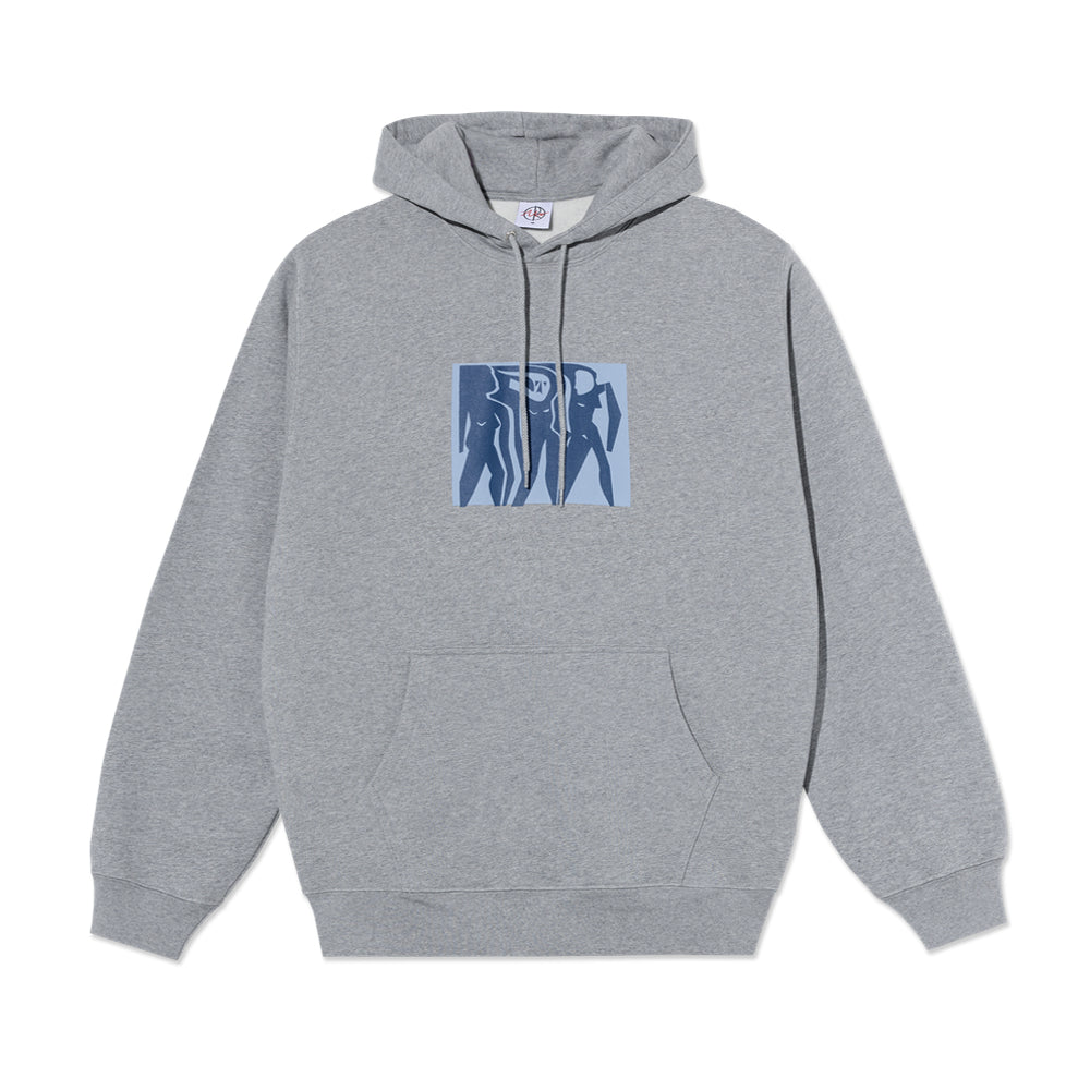 Dave Hoodie Cut Outs Heather Grey