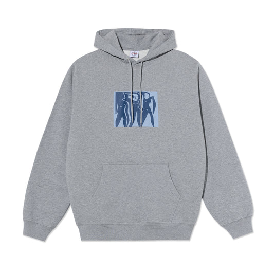 Dave Hoodie Cut Outs Heather Grey
