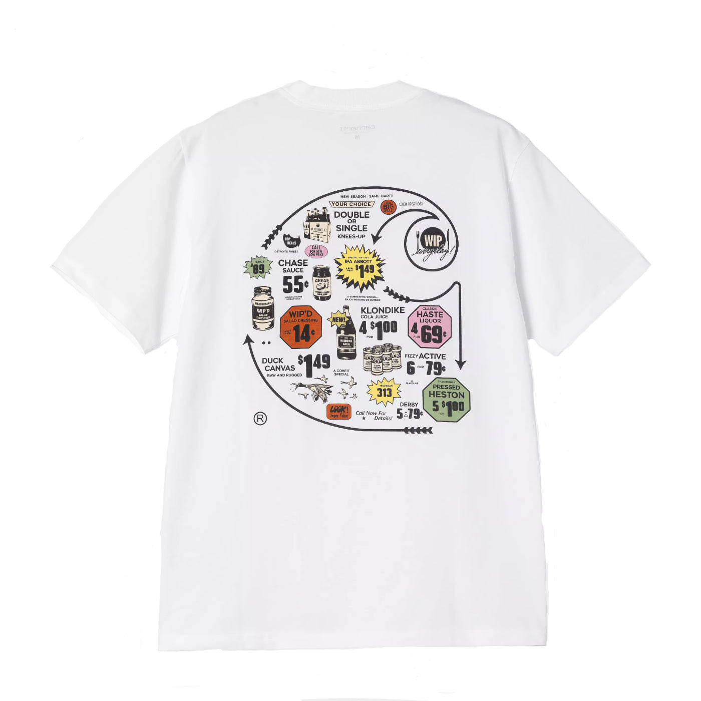 S/S Catalogue C Logo T-Shirt White