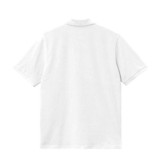 S/S Chase Pique Polo White / Gold