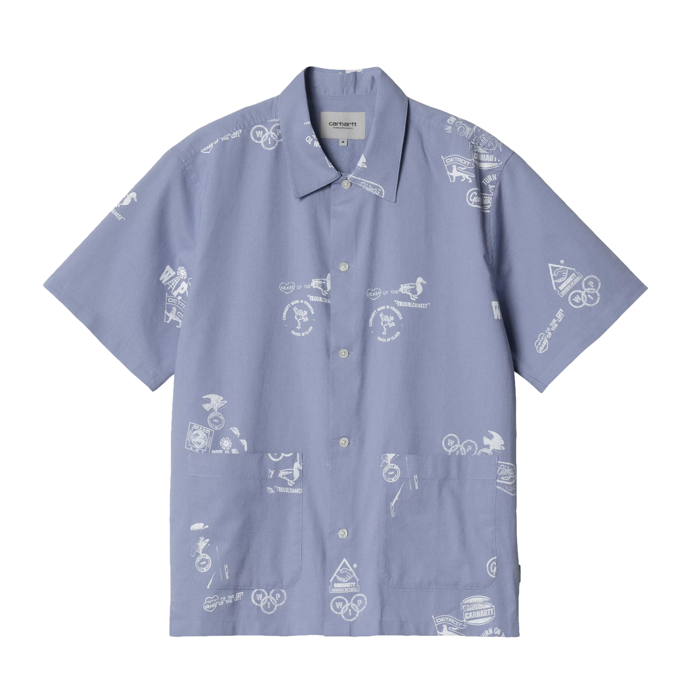 S/S Stamp Shirt Stamp Print