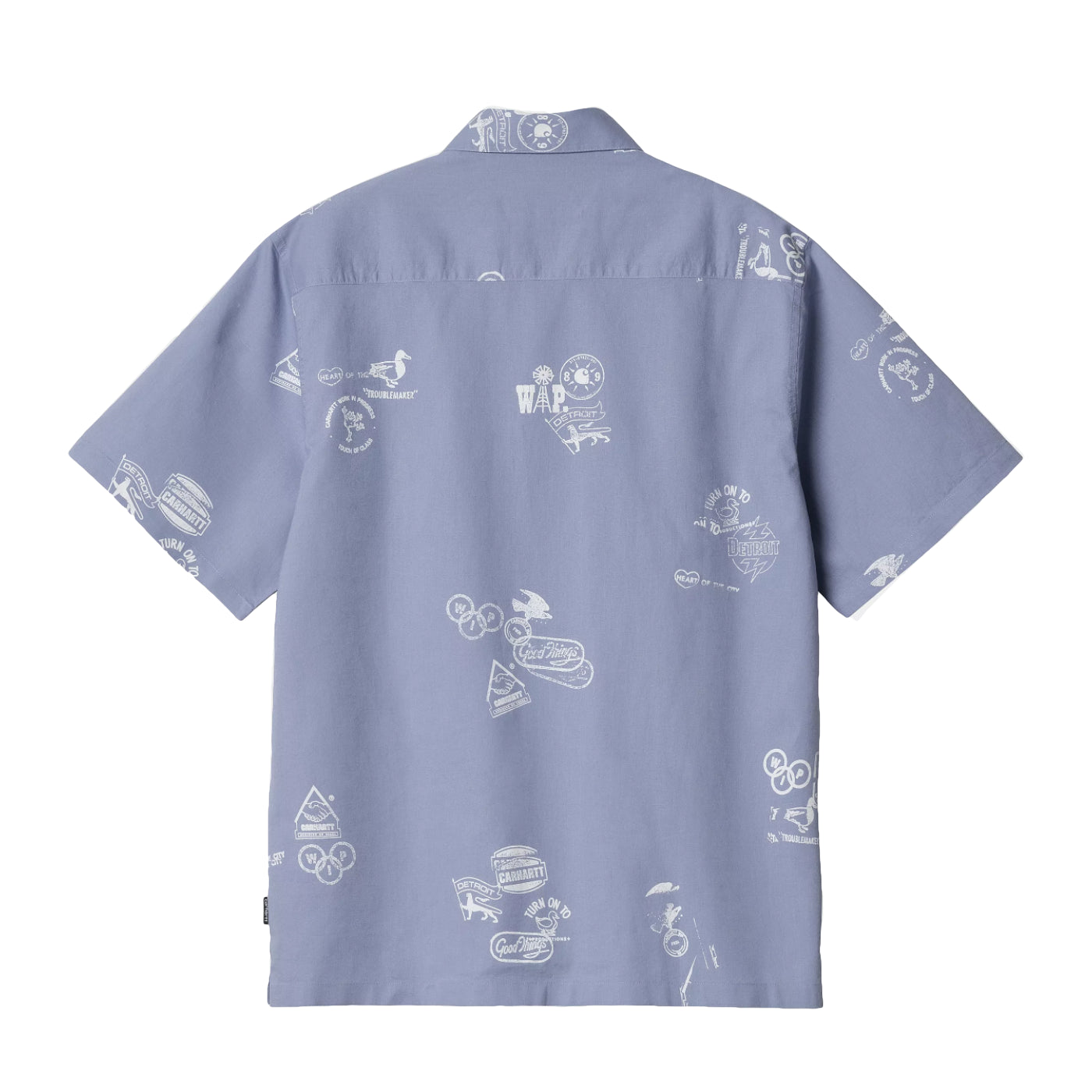 S/S Stamp Shirt Stamp Print