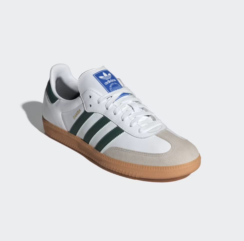 Samba OG Cloud White / Collegiate Green