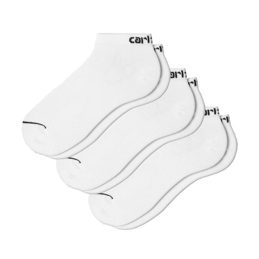 Script Sneakers Socks White / Black