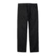 Single Knee Pant Black (stone washed)
