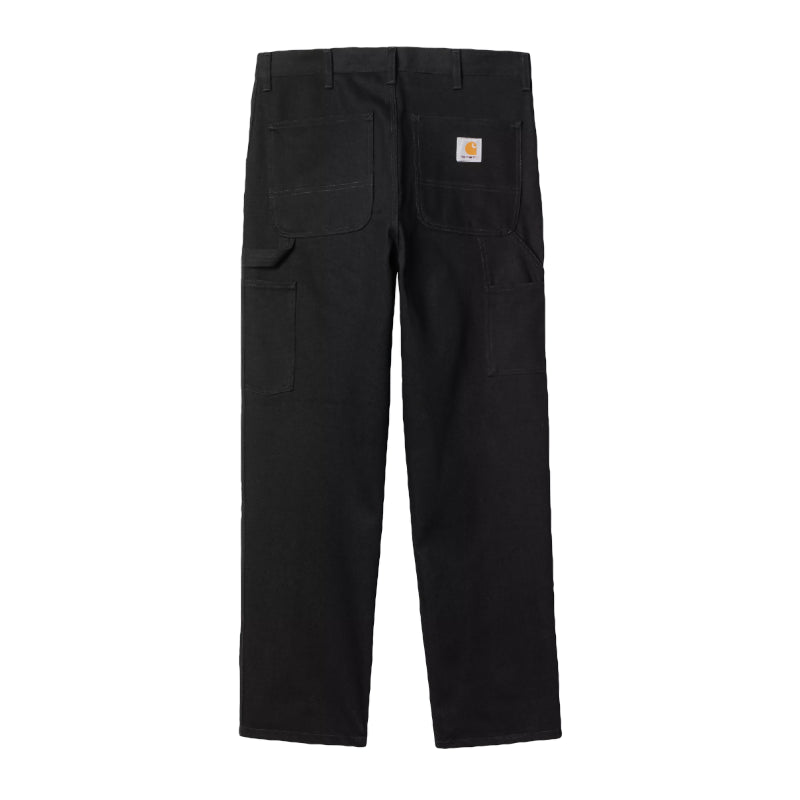 Single Knee Pant Black (stone washed)