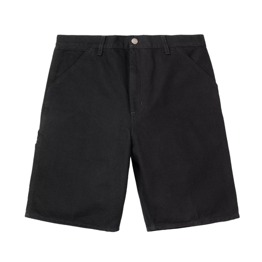 Single Knee Short Black (rinsed)