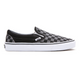 Classic Slip-On Black Grey Check