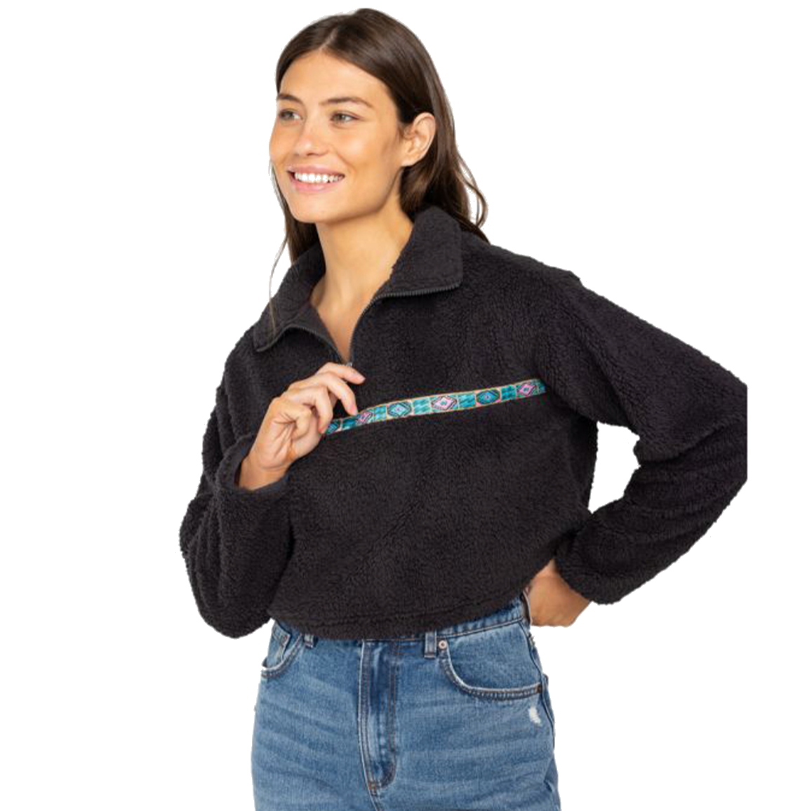 Holiday Cropped Fleece