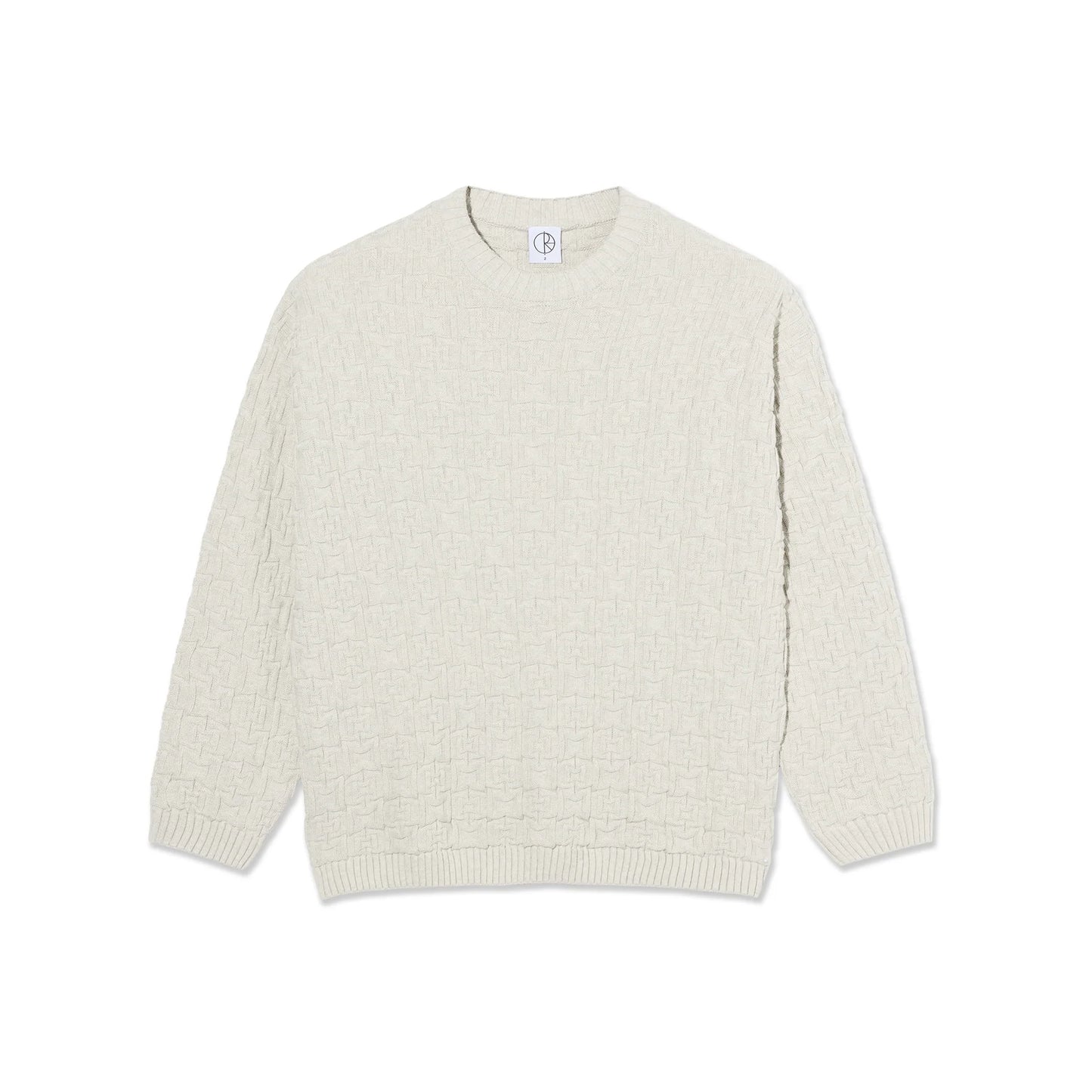 Alex Sweater Ivory Grey Melange