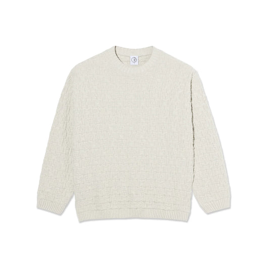 Alex Sweater Ivory Grey Melange