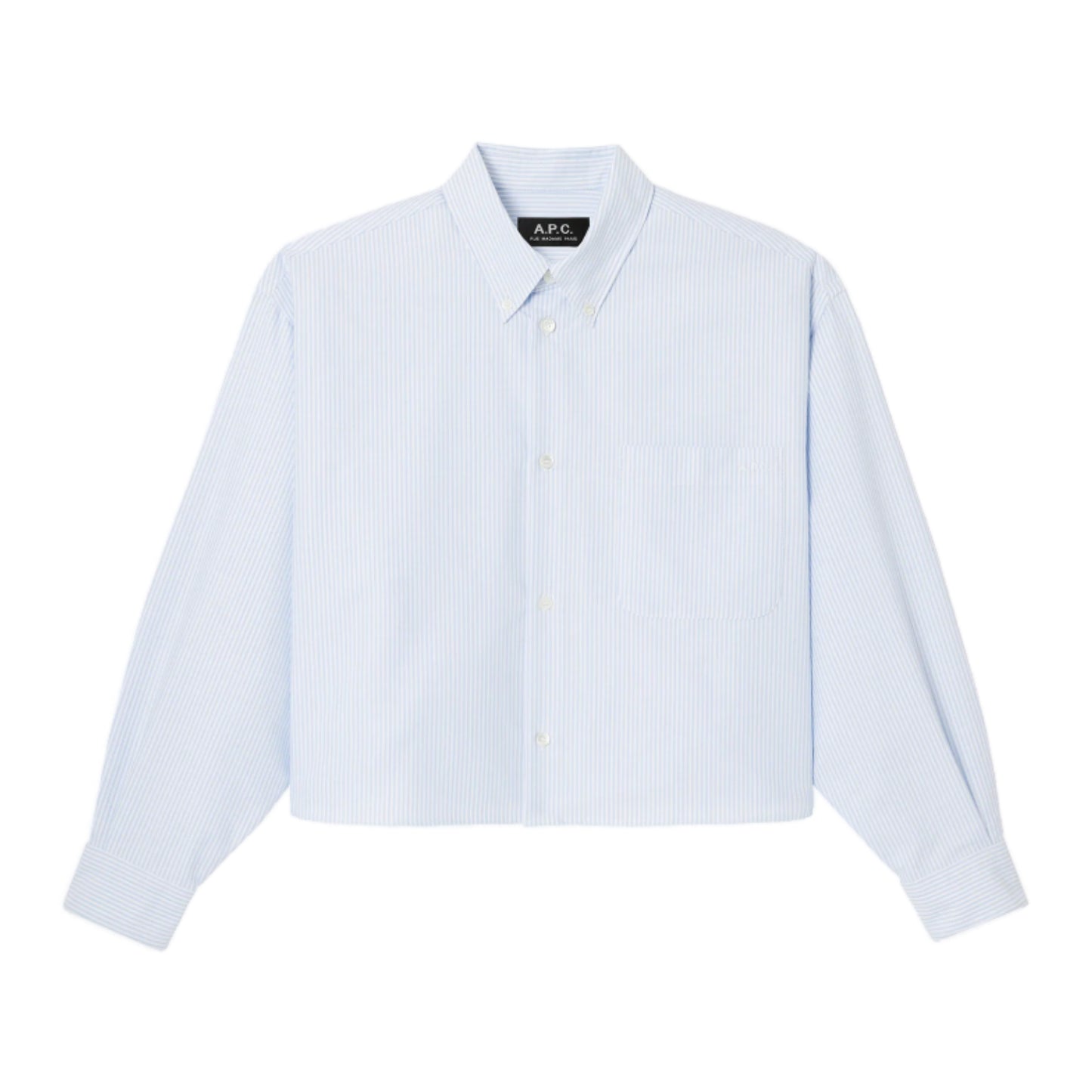 SOPHIA BUTTON DOWN SHIRT BLEU