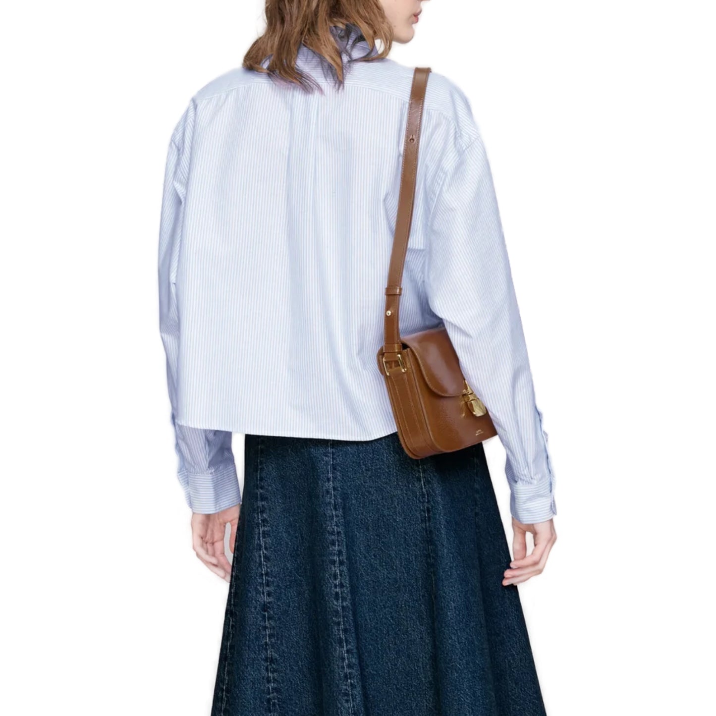 SOPHIA BUTTON DOWN SHIRT BLEU