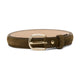 ROSETTE BELT KAKI FONCE