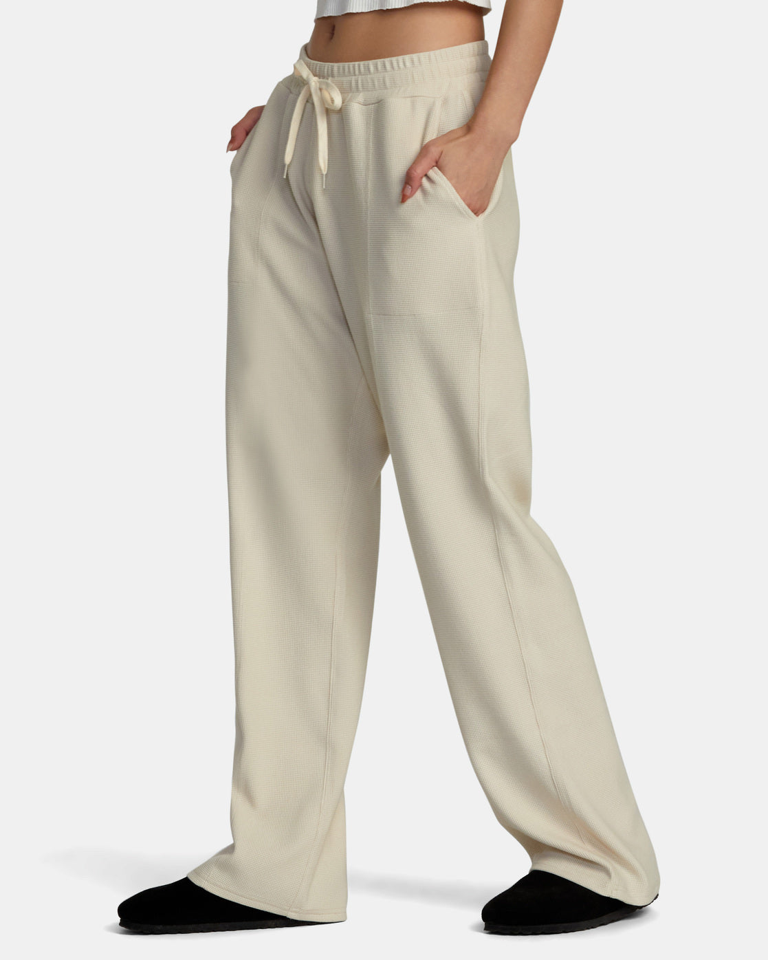 Sofie Waffle Pant Latte