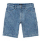 CHAINMAIL DENIM SHORT